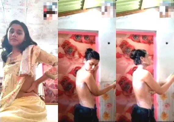 Horny Desi Girl Masturbating and Shows Nude Body Part 4